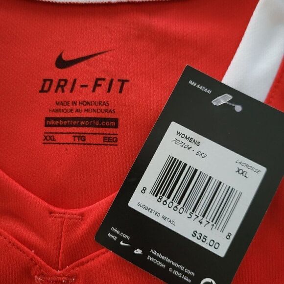 Nike Lacrosse Dri-Fit Women's Top (size XXL) - Picture 6 of 7